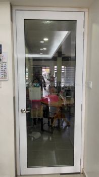 Aluminium swing door @jalan Idaman 2,Taman Cheras Idaman, Sungai Long, Selangor 