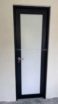 aluminium Swing door @Prima Saujana Apartment, Kuala Lumpur, Selangor 