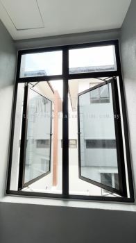 Casement window 2 panel + Above fit glass @The Mulia Residences, Jalan Mulia 2/2, Persiaran Inovasi, Cyberjaya 