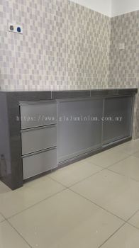 Cabinet sliding door + drawer @ Bandar Mahkota Cheras