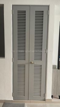 Aluminum Louvre door 2 panel @ Gems Residences,Putrajaya