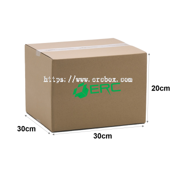 A062 - Medium Size Carton Box (30cmLx30cmWx20cmH/Single-Wall)