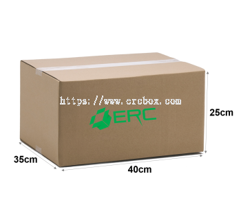 A065 - Medium Size Carton Box (40cmLx35cmWx25cmH/Single-Wall)