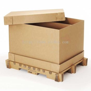 Triple Wall Corrugated Crate (With Paper Pallet)