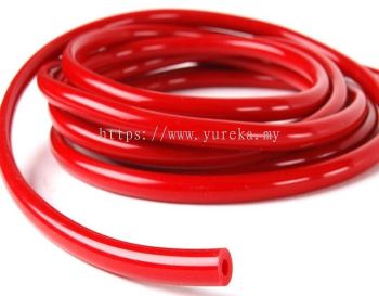 Silicone Rubber Tube Red Color