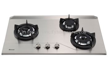 Rinnai RB-3SS-C-S 3-Burner Built-in Gas Hob (Stainless Steel) (4.2kW)