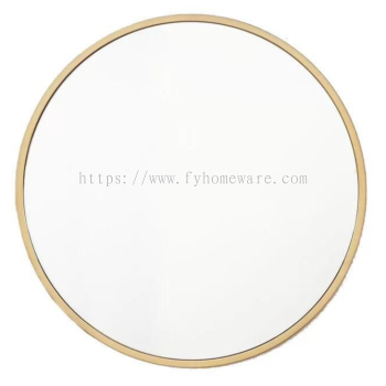 Solid Gold Frame Mirror 600mm & 800mm