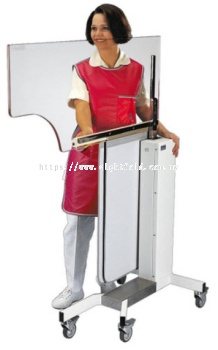 Height Adjustable Over Table Shield