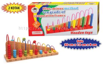 Addition & Substraction Wooden Activity Kit