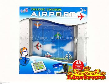 Traffic Control Airport Transparent Game IQ Building Set