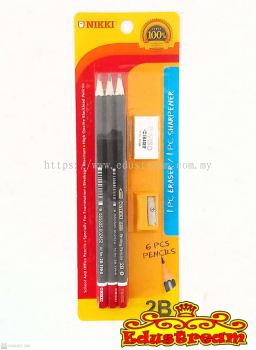 Nikki 2B Pencils Value Pack