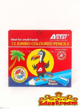 Astar 12 Jumbo Coloured Pencils