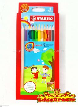 Stabilo Swans 12 Color Pencils L