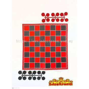  DRAUGHTS GAME CARD ��������