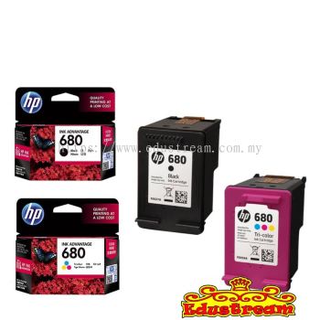 HP INK CARTRIDGE 680 BLACK/COL