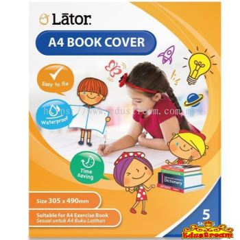 Lator Clear A4 Book Cover ( 5 Sheet / Pack )