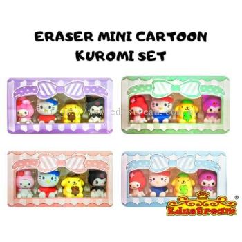 Eraser Mini Cartoon 4in1