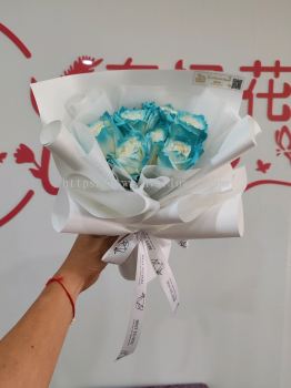 Ice Blue Rose S07