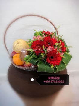 Flower And Fruits Basket 02