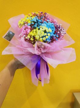 Mix colour Baby breath Small Bouquet