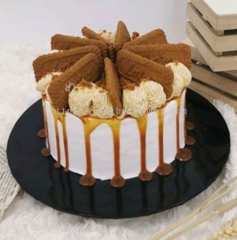 Lotus Biscoff Drip Cake 6'' ~ 9''