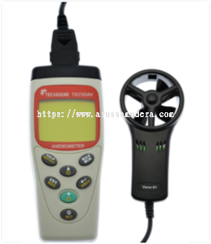 TECHGEAR TG720AV ANEMOMETER