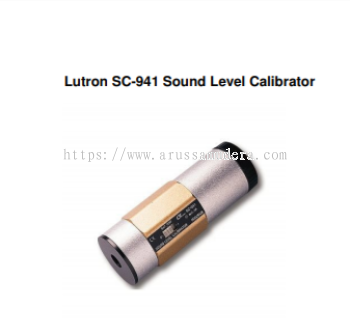 LUTRON SC-941 SOUND CALIBRATOR