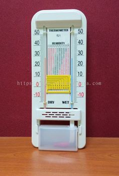 THERMOMETER HUMIDITY WET AND DRY 