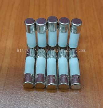 FUSE CERAMIC BODY 5 X 20 MM 125V 7A