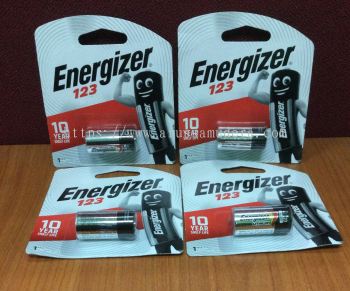 ENERGIZER BATTERY 3V 123 CR17345