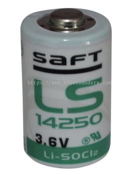 SAFT LS 14250 BATTERY LITHIUM 3.6V