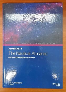 NP314-24 ADMIRALTY THE NAUTICAL ALMANAC  2024