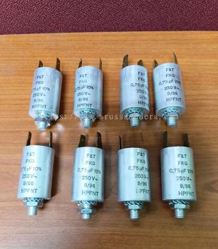 CAPACITOR F&T FKG 0,75 uF 10% 250V~9/96 HPFNT