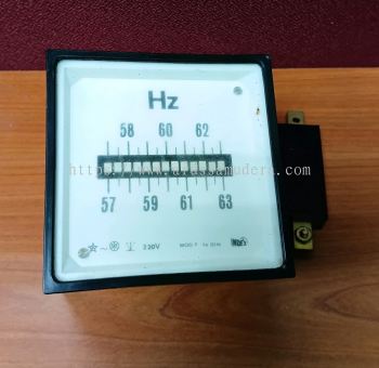FREQUENCY METER 57-63 Hz 415V 220V MODF DIN 96