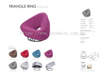 Triangle ring relax chair