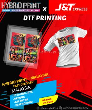 Hybrid Print DTF Film A2 -Malaysia