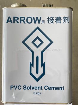 3Kg PVC Solvent Cement ‘Arrow’