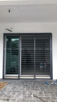 To fabrication,supply and install whole house powder coated window grille,sliding grille & door grille - Tmn Sejati