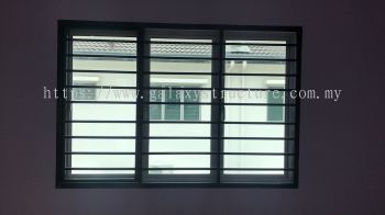 To fabrication,supply and install whole house powder coated window grille,sliding grille & door grille - Tmn Sejati