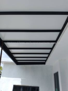To Supply and Install Pergola Awning Paint Acp with Ceiling Panel - Seri Kembangan 