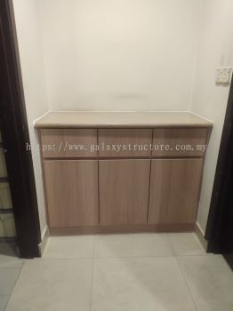 To Fabrication supply and install ply wood laminate cabinet with table top - Teluk Pulai