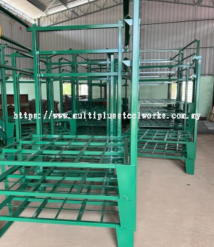 Pallet Cage Supplier Malaysia | Custom Steel Pallet Tainer & Stackable Storage Cage in Klang Selangor