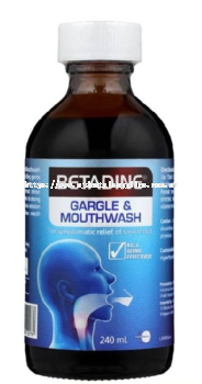 BETADINE GARGLE & MOUTHWASH 1% - 240ml