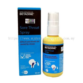 BETADINE SORE THROAT SPRAY 0.45%