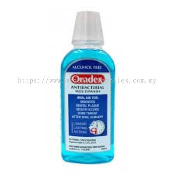 ORADEX ANTIBACTERIAL MOUTHWASH - 250ML