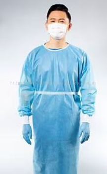 ISOLATION GOWN 45GSM WITH PE COATING