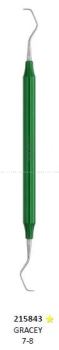 CURETTE GRACEY 7/8 ALUMINIUM GREEN #215843 CORICAMA