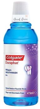 DURAPHAT ALCOHOL FREE MOUTHWASH, COLGATE