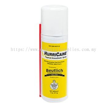 HURRICAINE TOPICAL ANAESTHETIC SPRAY