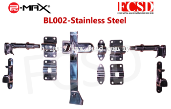BL-002-S Stainless Steel Door Lock Set